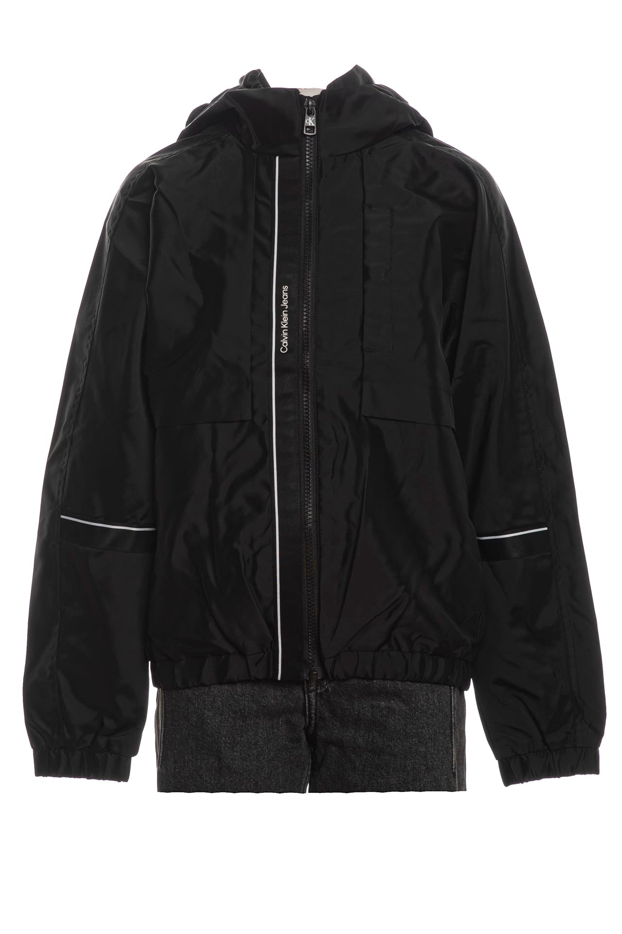 Giubbino Calvin Klein Windbreaker Jkt Da Bambino Nero Scuderi Store