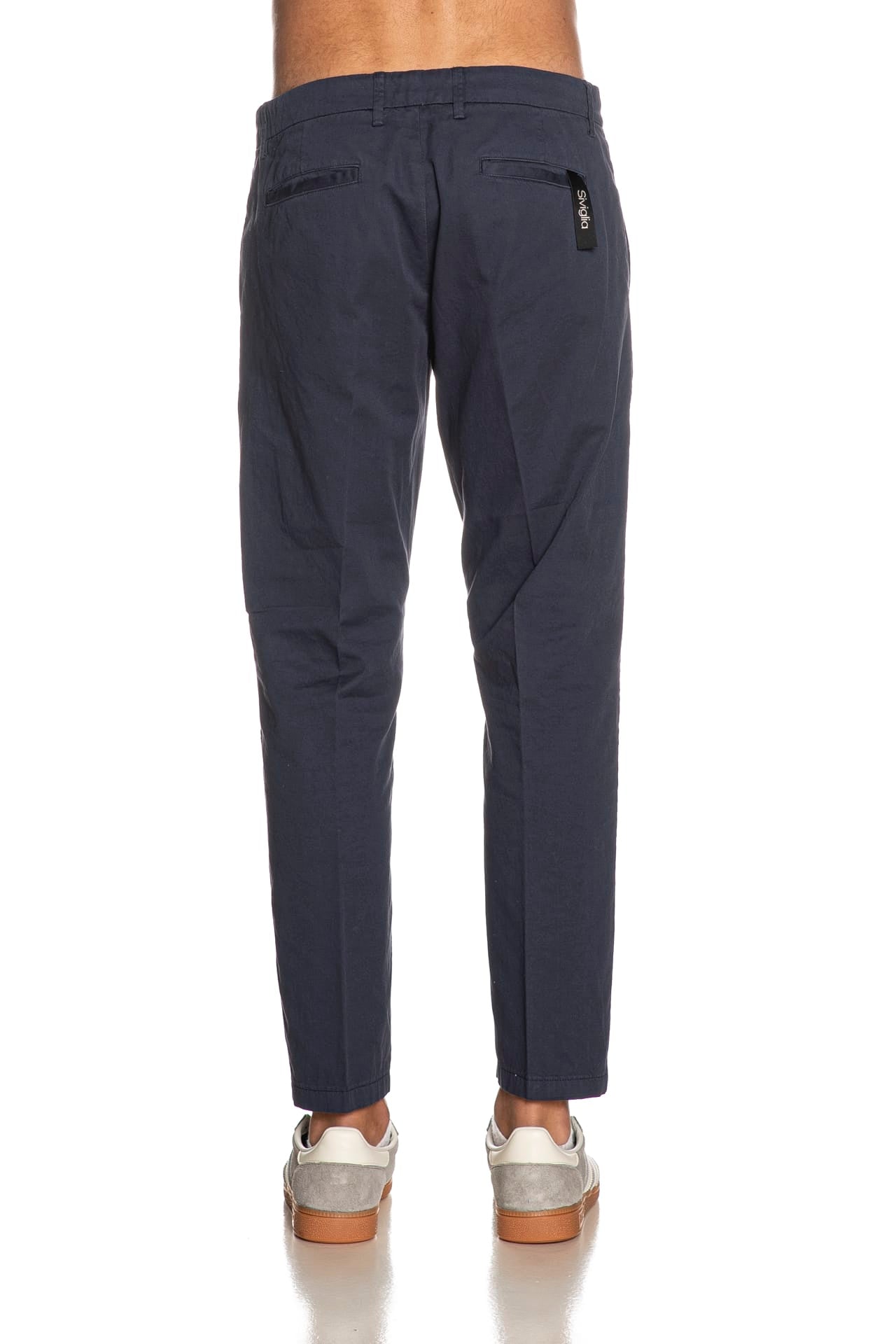 Pantalone Siviglia Saba Sl Da Uomo Blu Navy Scuderi Store