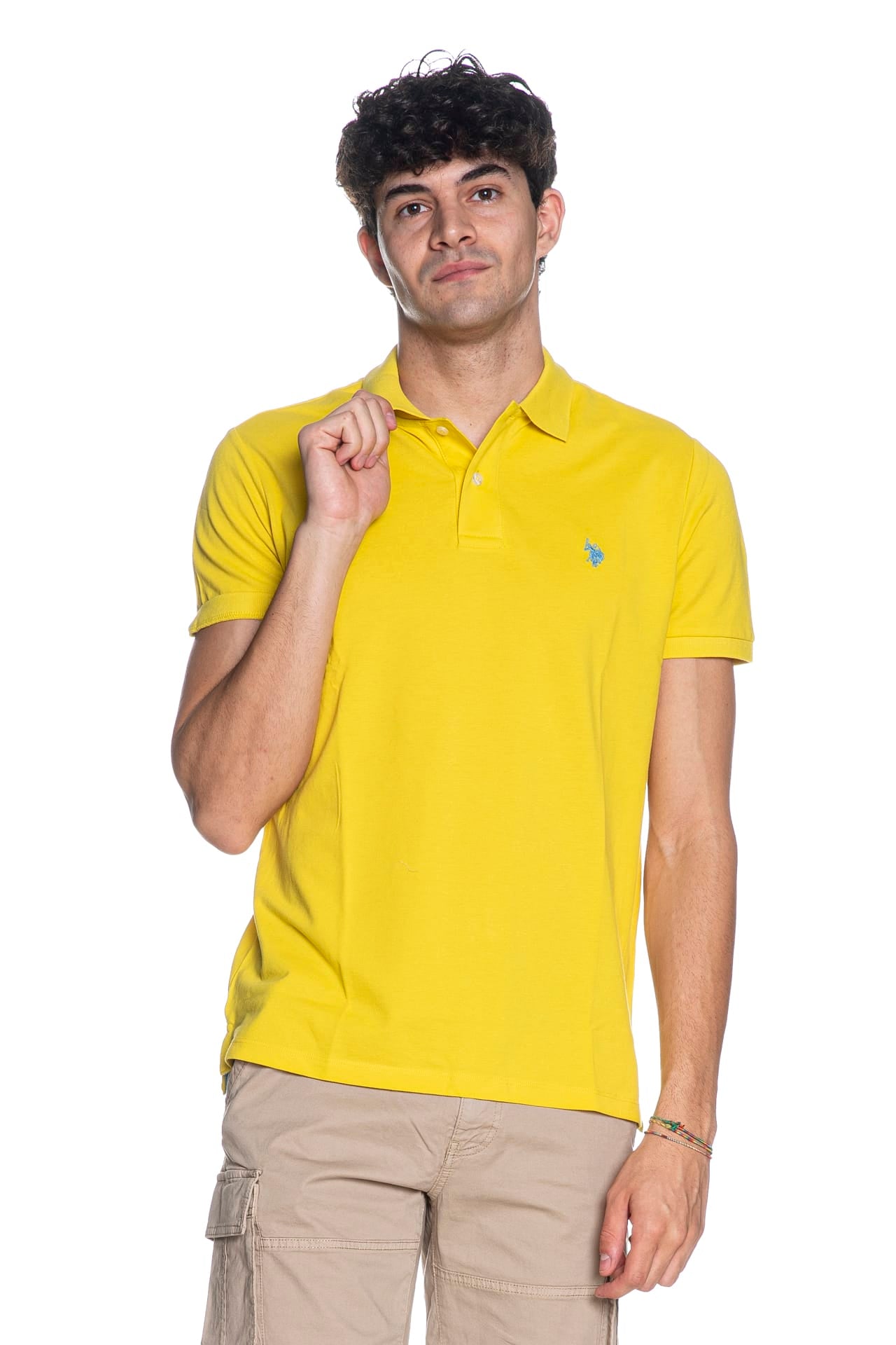 Polo U.S. Polo Assn King Da Uomo Giallo Sole