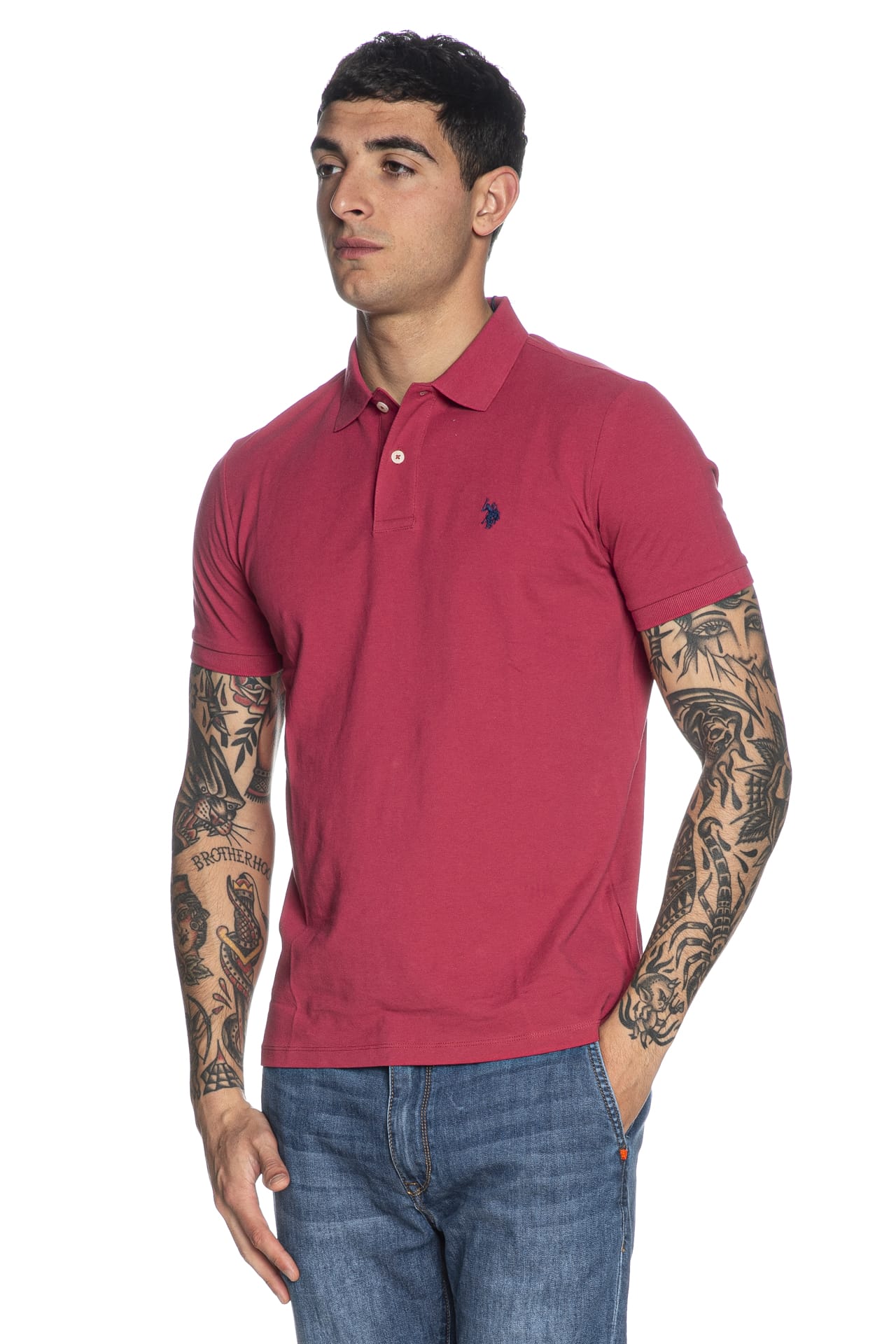 Polo U.S. Polo Assn King Da Uomo Amarena