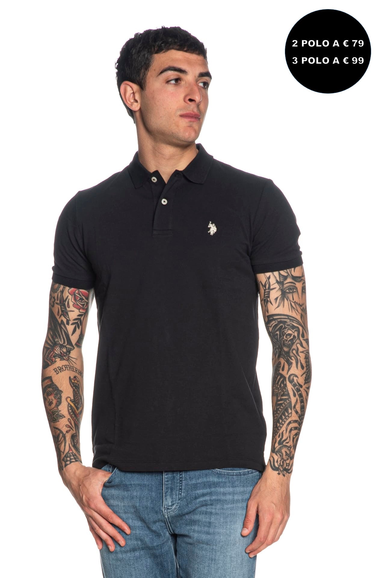 Polo U.S. Polo Assn King Da Uomo Nera