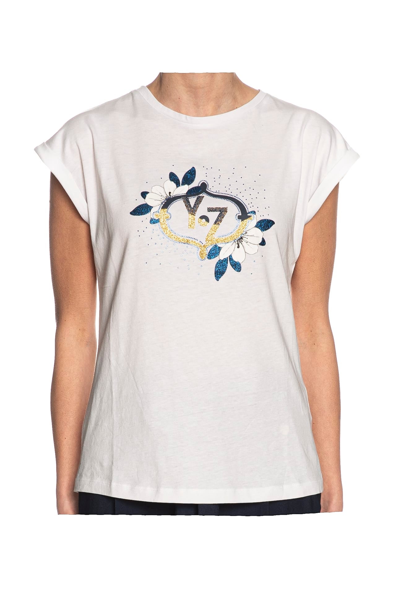 T Shirt Yes Zee Y°Z Da Donna Bianca - Scuderi Store