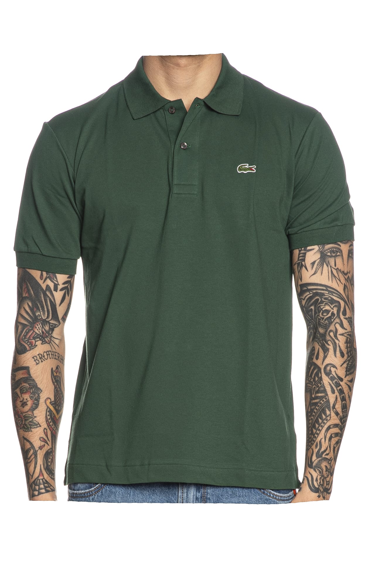 Polo Lacoste Ph9851 - L12.12 Light Da Uomo Verde Foresta - Scuderi Store