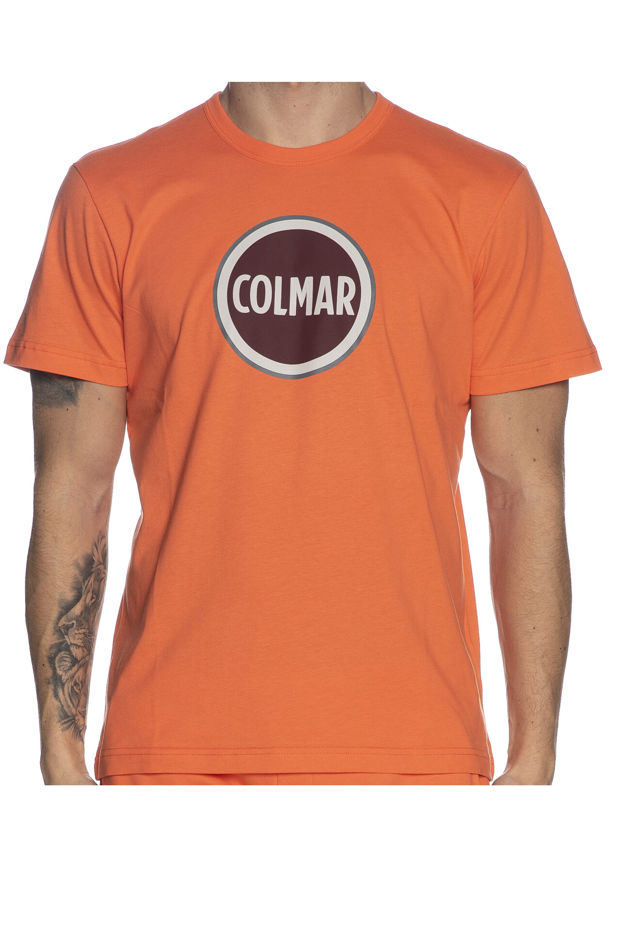 T shirt Colmar Originals Frida da uomo arancio