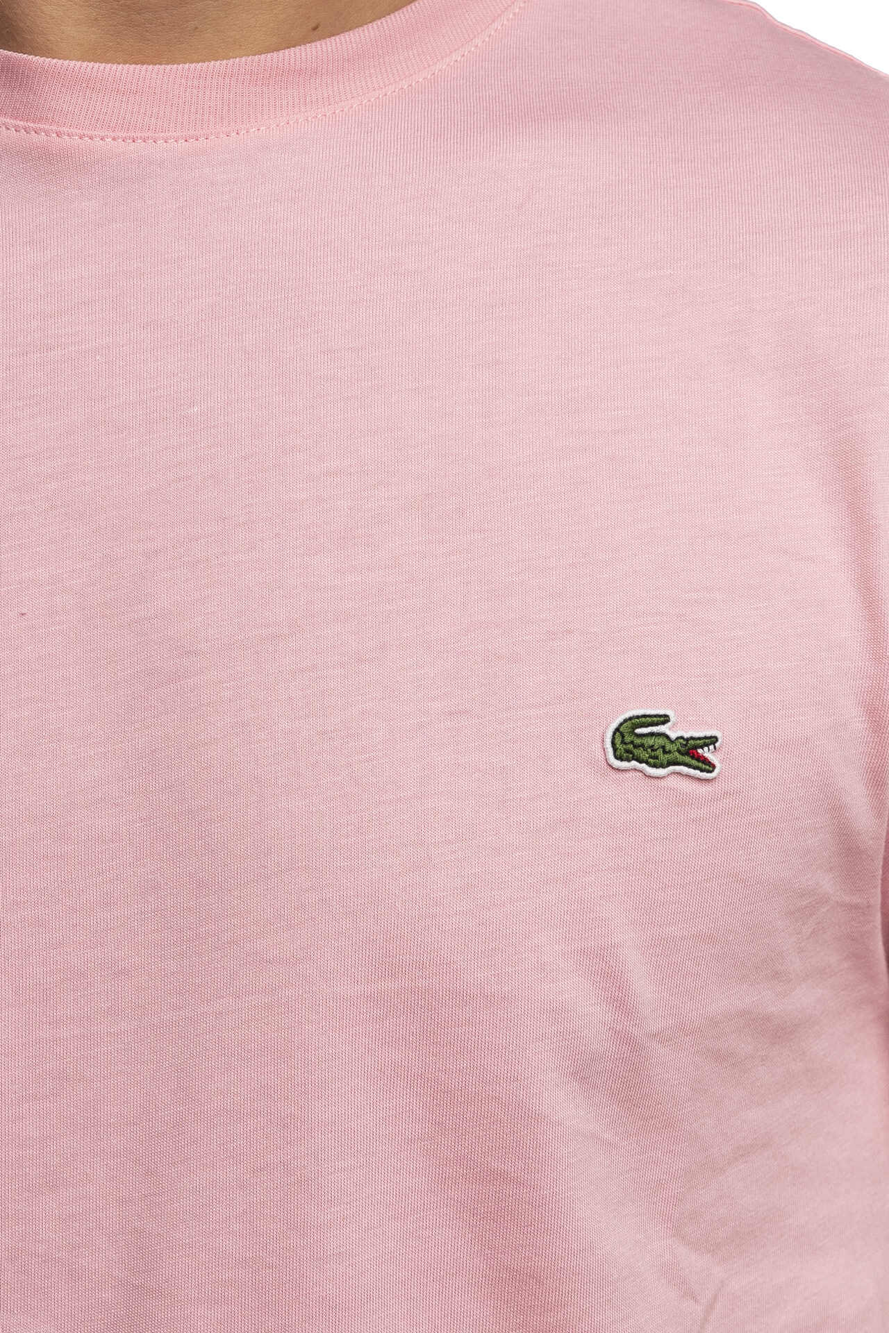 T shirt Lacoste TH2038 da uomo rosa